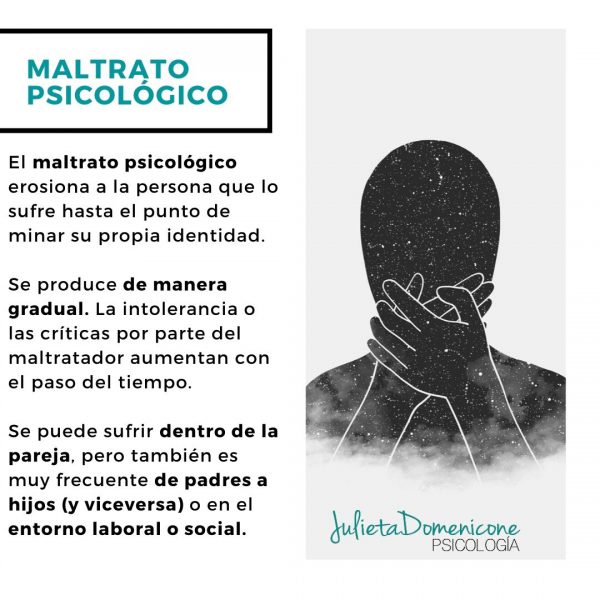 MALTRATO PSiCOLÓGICO GRANADA - Julieta Domenicone Psicología Granada MALTRATO PSiCOLÓGICO GRANADA - Julieta Domenicone Psicología Granada