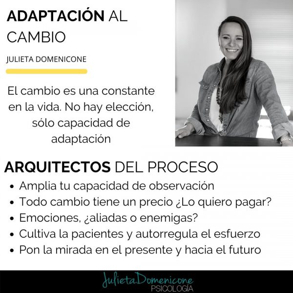 adaptación al cambio